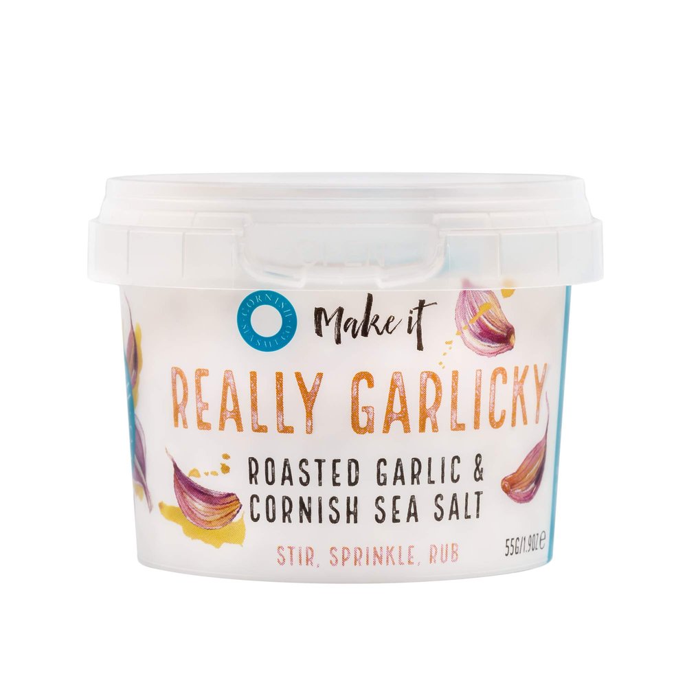 Cornish Sea Salt Co Really Garlicky Roasted Garlic & Sea Salt 55g