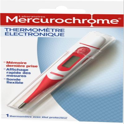 MERCUROCHROME - Electronic thermometer - Easy and quick to use