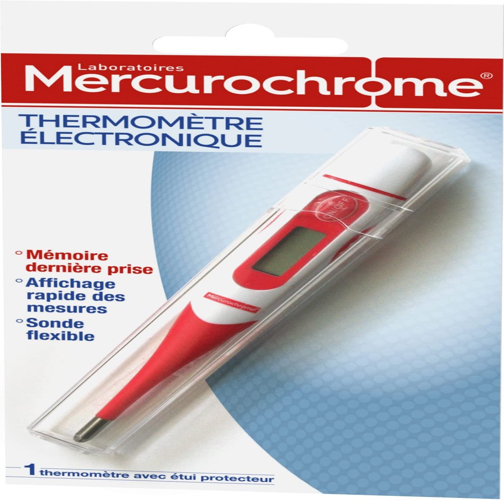 MERCUROCHROME - Electronic thermometer - Easy and quick to use