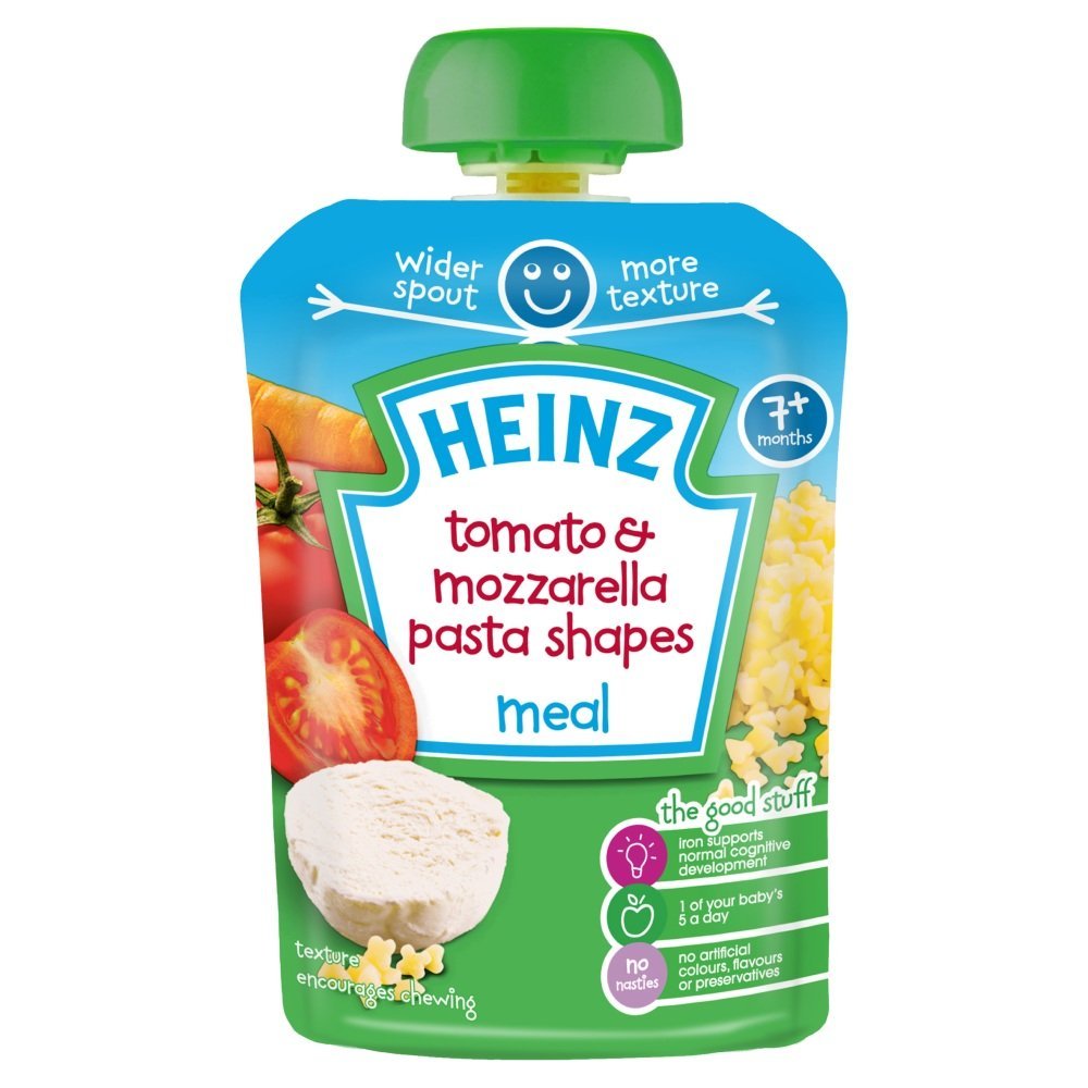 Heinz Tomato and Mozzarella Pasta Shapes Meal, 130 g