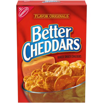 Nabisco Flavor Originals Better Cheddars Baked Snack Crackers, 6.5 Oz.