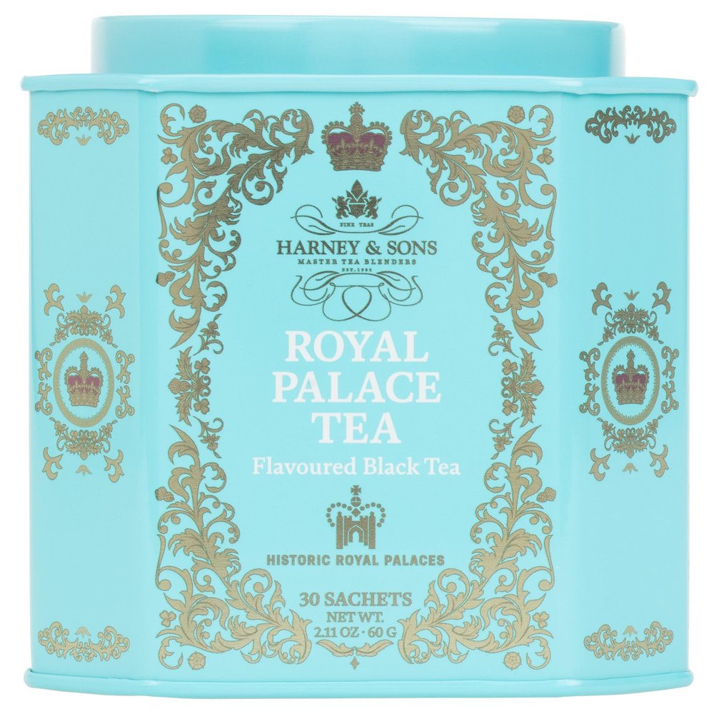 Harney & Sons Royal Palace Tea Sachets 30 count in Historic Royal Palaces Tin by Harney & Sons
