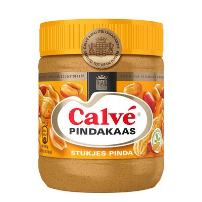 Calv peanut Butter Crunchy, with Peanut pieces - 350gr
