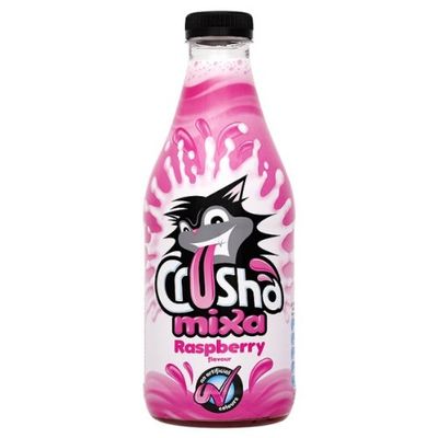 Crusha Mixa Raspberry Flavour 1 Litre (Pack of 12)