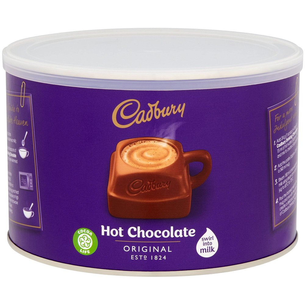 Cadbury Fairtrade Drinking Chocolate 1KG x Case of 6