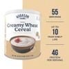 Augason Farms Creamy Wheat Cereal #10 Can, 65 oz view 3