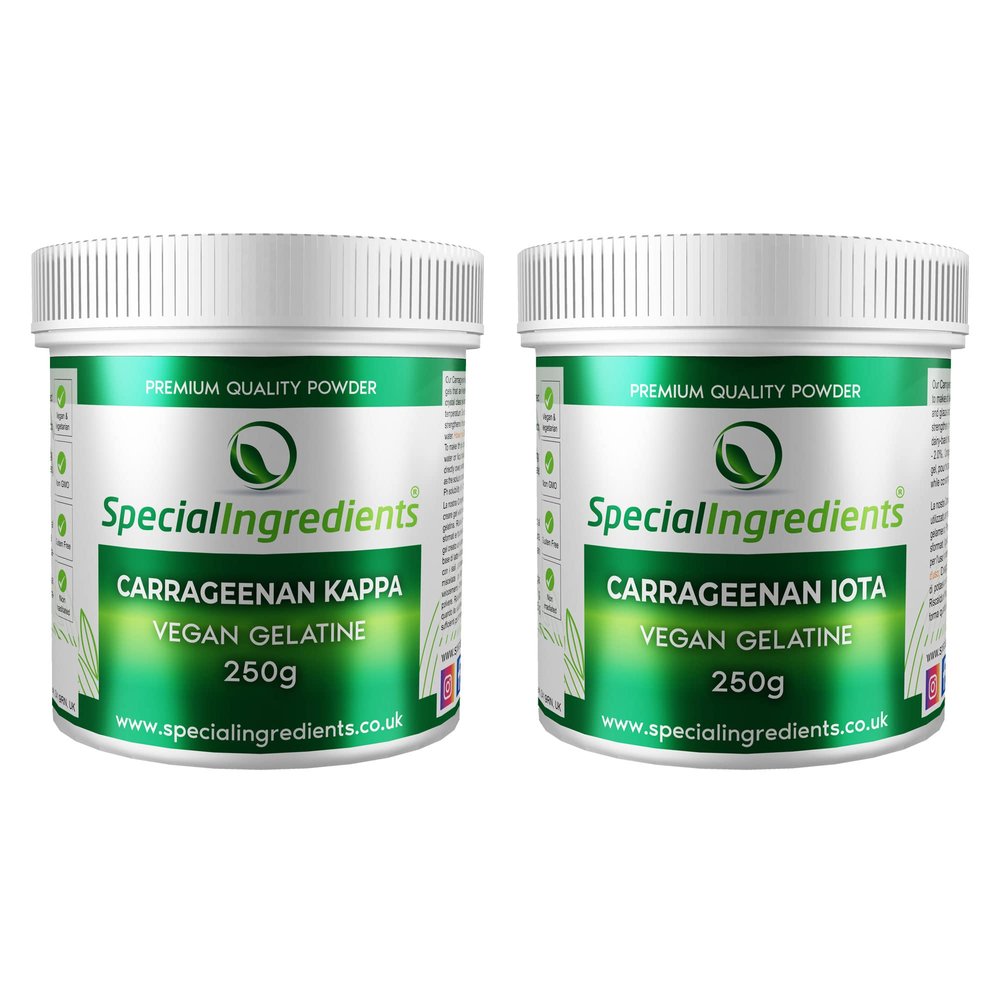 Carrageenan Iota 250g and Carrageenan Kappa 250g Premium Quality