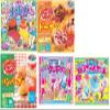 Kracie Popin Cookin 5 Item Bundle with Sushi, Hamburger, Donuts, Funny Cake, Nerikyan Land view 1