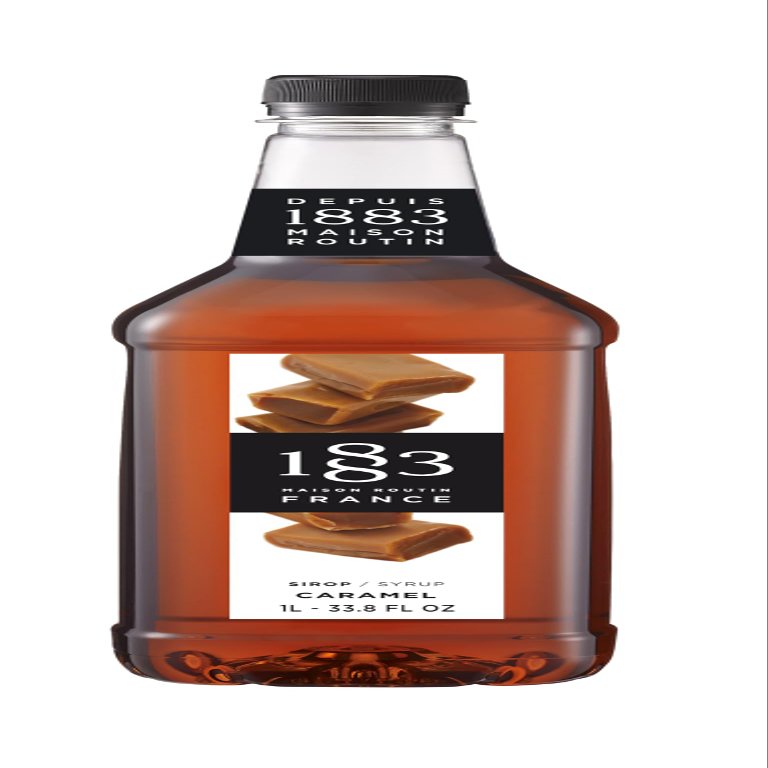 1883 Maison Routin Caramel Syrup 1 Litre