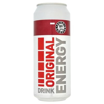 Euro Shopper Original Energy Drink 500ml (Pack of 12)
