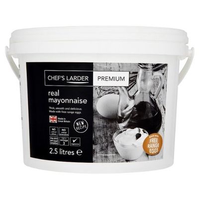 Chef's Larder Premium Real Mayonnaise 2.5 Litres