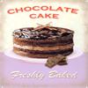 Food and Drink Tin Sign featuring A Freshly Baked Chocolate Sponge Cake 30x40cm view 1
