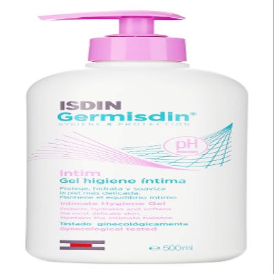 ISDIN Germisdin Intim Intimate Hygiene Gel (500ml) | Gentle Gel for the Protection and Hygiene of Intimate Areas.