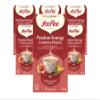 Yogi Tea, Cranberry Hibiscus, Organic Herbal Tea, Positive Energy, Blend of Mate, Hibiscus, Cranberry and Black Tea, 6 Packs x 17 Tea Bags (102 Teabags Total) view 1