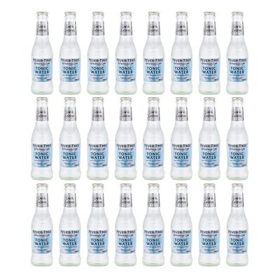 FEVER-TREE|Fever Tree Refreshingly Light Tonic Water (24 X 200ML)