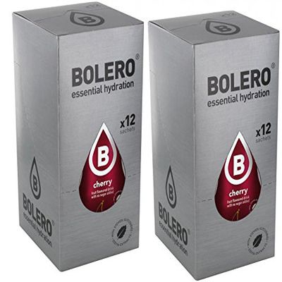 Bolero Cherry Drink Concentrate, 24 pieces (24 x 2589 cubic centimeters), 0.22 kg, by Bolero