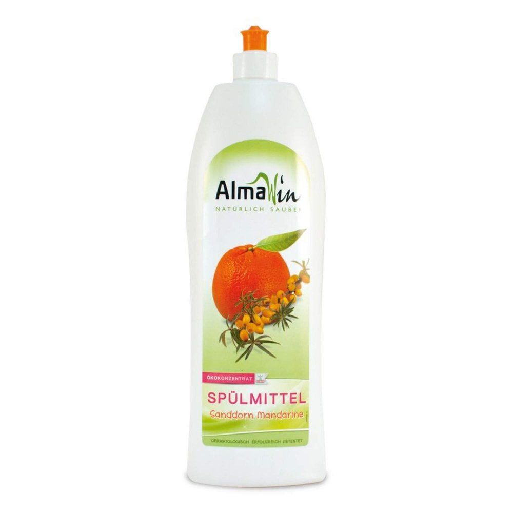 Washing Up Liquid Sea Buckthorn Mandarin Organic Concentrate 1 Litre