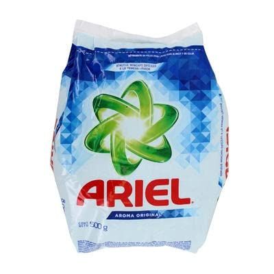 Ariel Doble Poder Detergent dos (500 g) paquetes/Two 500 g Packages