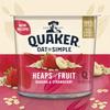 Quaker Oat So Simple Heaps of Fruit Banana and Strawberry Flavour Porridge Pot 58 g (Pack of 8) view 2