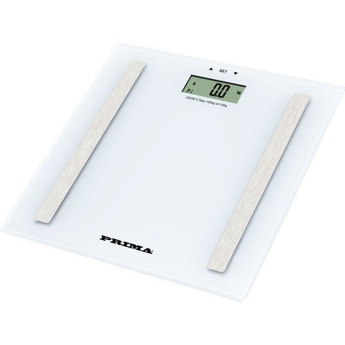 3 in 1 150KG Digital Electronic LCD BMI Calorie Body Fat Bathroom Weighing Scale (White)