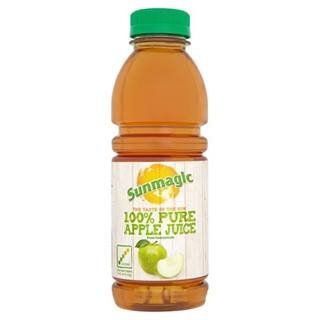 Sunmagic 100% Pure Apple Juice 500ml x Case of 6