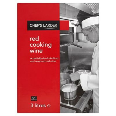 Chefs Larder Red Cooking Wine 3 Litres