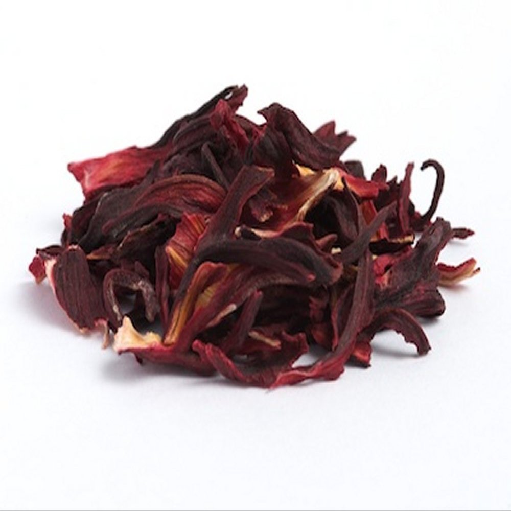 100g Whole Hibiscus Flower Loose Leaf Herbal Tea Infusion Abbey Botanicals
