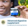 Optibac Probiotics - for Every Day Extra Strength | Daily 20 Billion Live Bacteria Supplement | Lactobacillus Acidophilus NCFM Multi Strain Formula - 90 Vegan Capsules view 2
