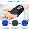 Actesso Dual Strap Wrist Splint Brace - Support Ideal for Carpal Tunnel Syndrome, Wrist Fractures, Sprains, Tendonitis, RSI and Injury (Small-Medium, Left) view 4