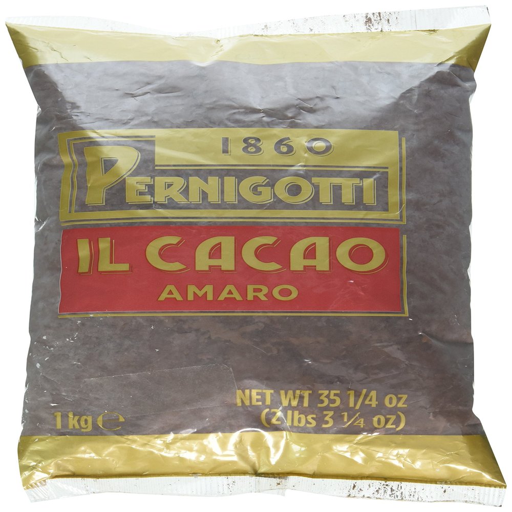 Pernigotti Cocoa - 1 Kg (2.2 lbs) - from the famed Italian chocolate maker, dark, rich, with a hint of vanilla by Pernigotti