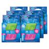 DenTek Floss Picks & Travel Case for On-The-Go, 4 Travel Cases & 12 Floss Picks, 6 Pack view 1