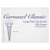Carousel Classic Large Flat Cones 330 Cones view 1