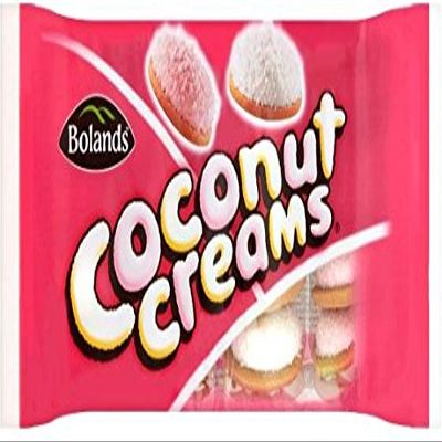 Bolands Coconut Cream Biscuits 200 g (Pack of 6)