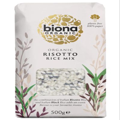 Biona Organic Risotto Rice Mix - Black Venus & White Arborio