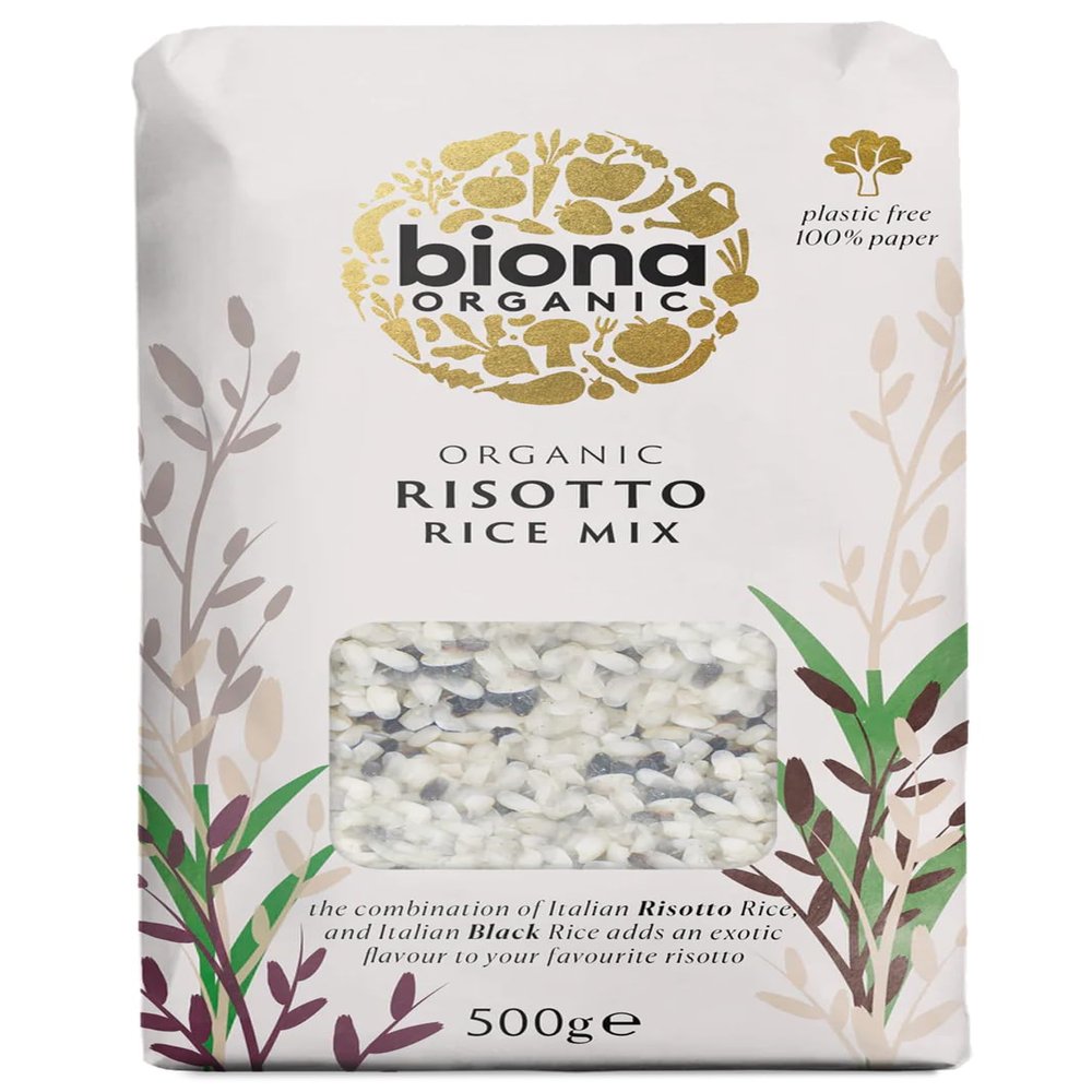 Biona Organic Risotto Rice Mix - Black Venus & White Arborio