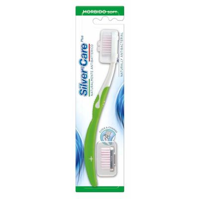 Silver Care Plus Toothbrush Soft + Replacement head