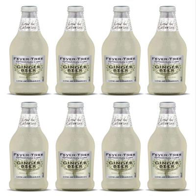 Fever-Tree Refreshingly Light Ginger Beer 8 x 500ml Bottles