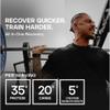 Bulk All in One Recovery, Protein Shake, Strawberry, 1 kg view 3
