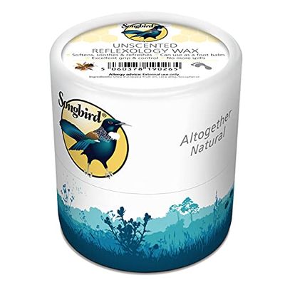 Songbird Naturals Unscented Reflexology Wax 100g EcoTub