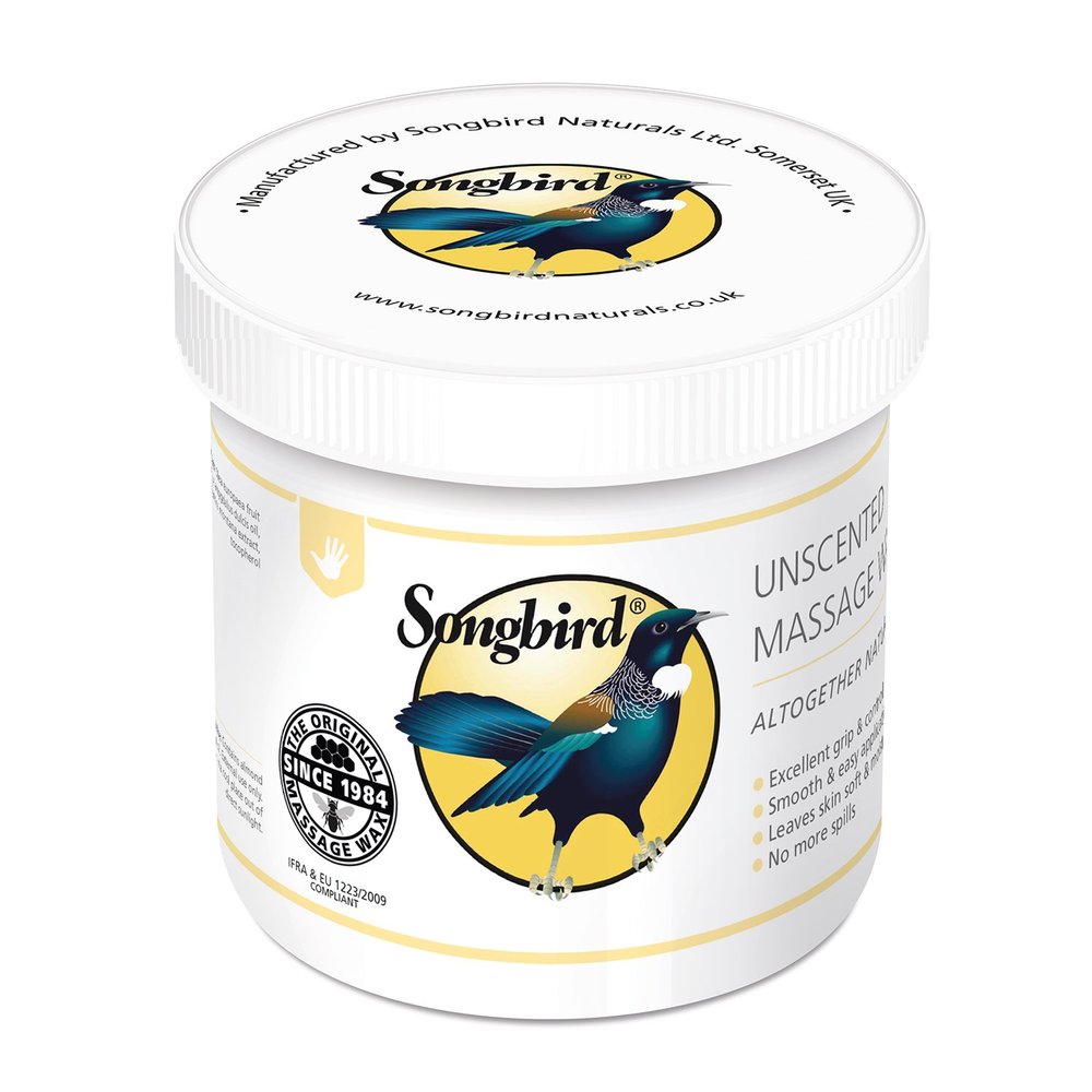 Songbird Naturals Unscented Massage Wax 550g