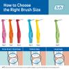 TePe Interdental Brush Angle - Orange 0.45mm by TePe Oral Health Care, Inc. view 4