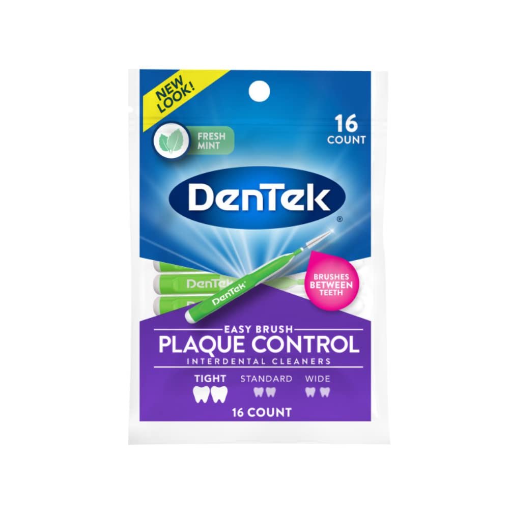 Dentek Easy Brush Fresh Mint Extra Tight Interdental Cleaners - 16 CT