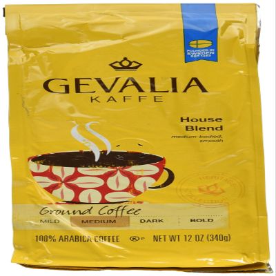 Gevalia Kaffe House Blend Medium Ground Coffee 340g Bag