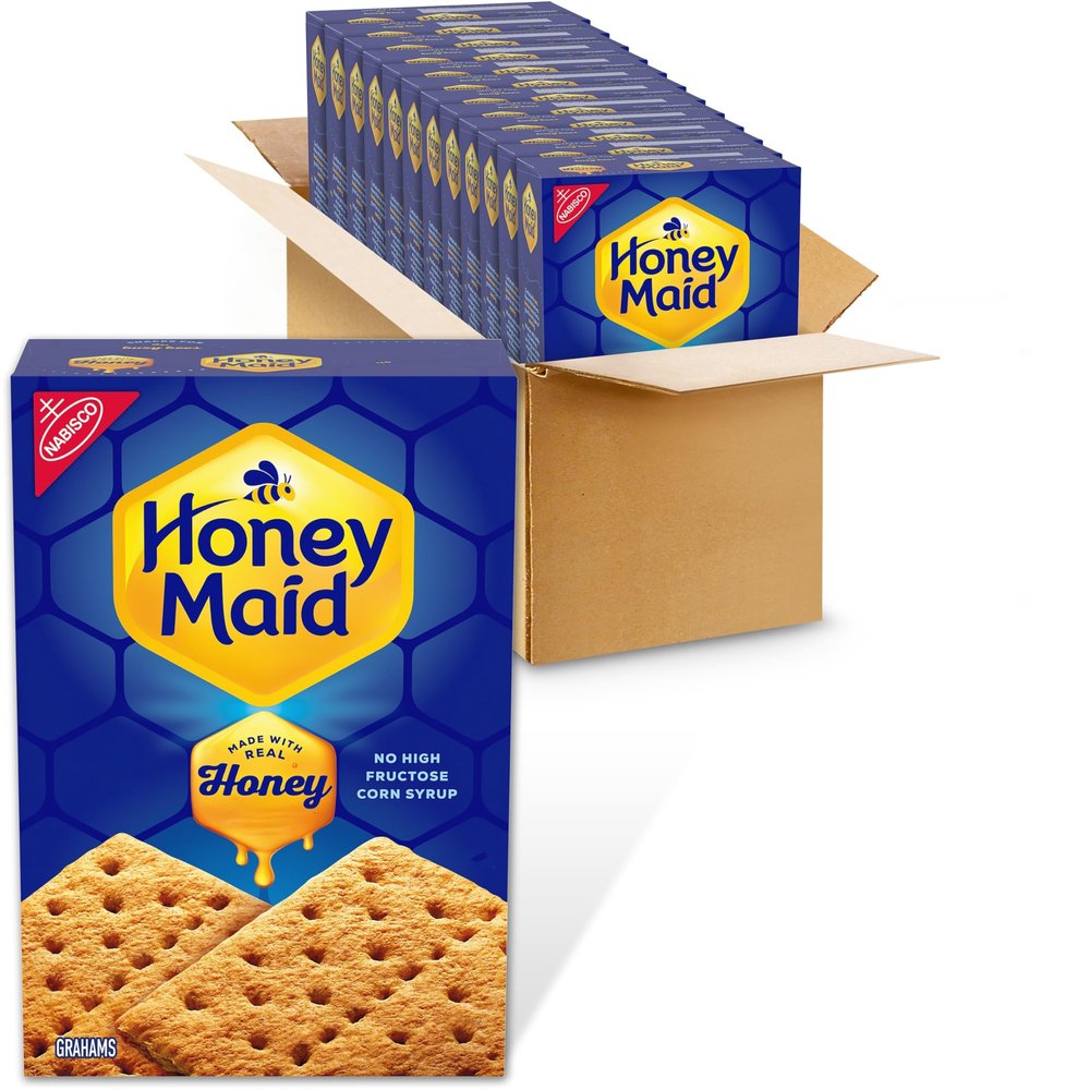 Honey Maid Graham Crackers (14.4-ounce boxes, pack of 12)