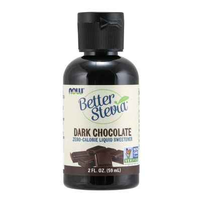 NOW Foods Better Stevia Liquid Sweetener Dark Chocolate -- 2 fl oz by Now Foods