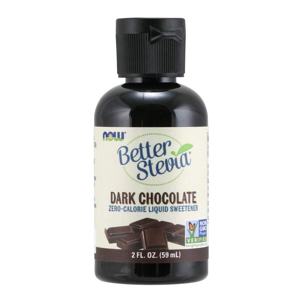 NOW Foods Better Stevia Liquid Sweetener Dark Chocolate -- 2 fl oz by Now Foods