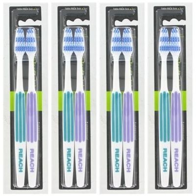 Reach Interdental Toothbrush Firm Full Head (4 x Twin Packs)