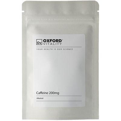Caffeine 200mg Tablets | Supplements for Pre-Workout Energy | Oxford Vitality
