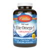 Carlson - Elite Omega-3 Gems, 1600 mg Omega-3s, Wild Caught, Sustainably Sourced, Lemon, 90 Soft gels view 1