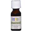 100% Pure Essential Oil, Peppermint, Cooling, .5 fl oz (15 ml) - Aura Cacia view 1